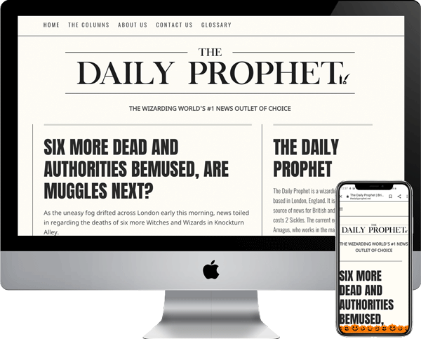 News website design in Tucson